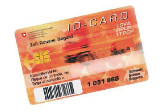 ID card Szwajcaria
